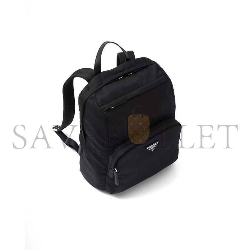 PRADA RE-NYLON AND SAFFIANO LEATHER BACKPACK 2VZ104 (39*30*17cm)